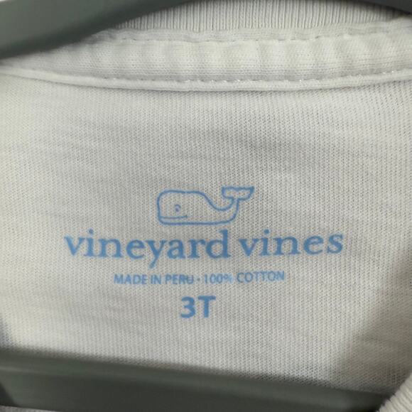 Vineyard Vines Boys 3T T-Shirt White Whale Logo Pocket‎ Short Sleeve Tee - Picture 3 of 3